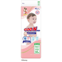 Goon Baby Diapers XL size.  (12-20 kg) (26-44lbs) 38 count.